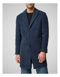 Colwood Coat in Navy Marle
