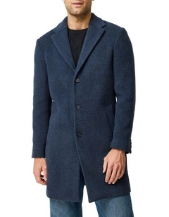 Colwood Coat in Navy Marle