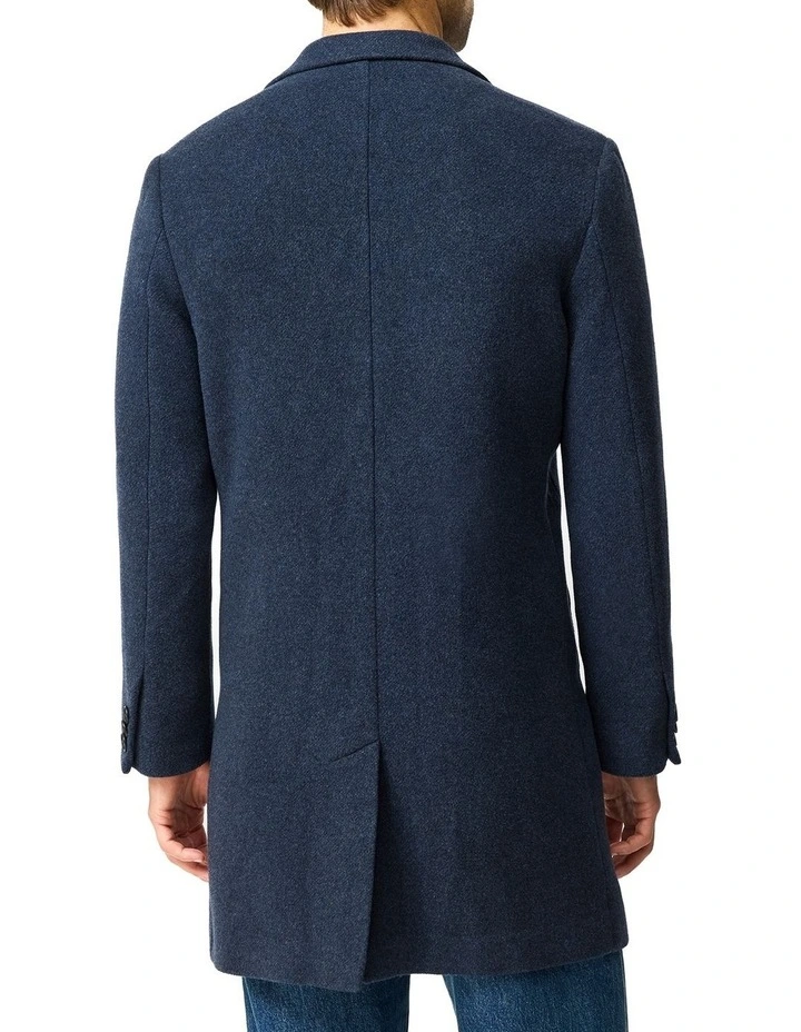 Colwood Coat in Navy Marle image 3