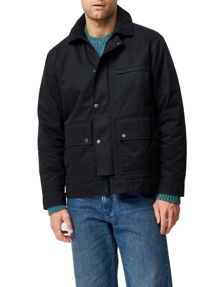 Mount Eden Jacket in Black image 1