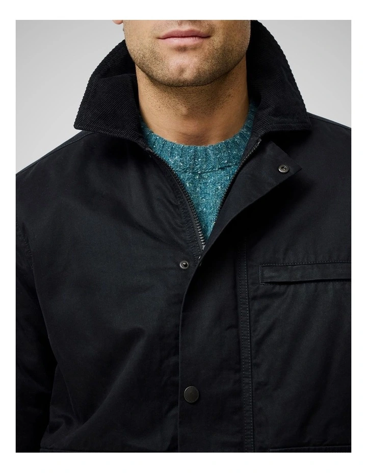 Mount Eden Jacket in Black image 6