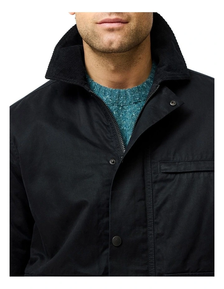 Mount Eden Jacket in Black image 6