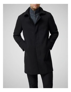 Taranaki Coat in Onyx