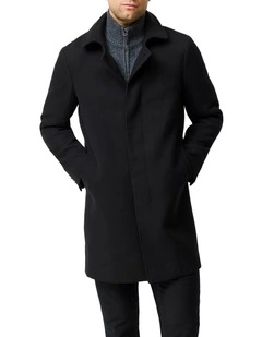 Taranaki Coat in Onyx