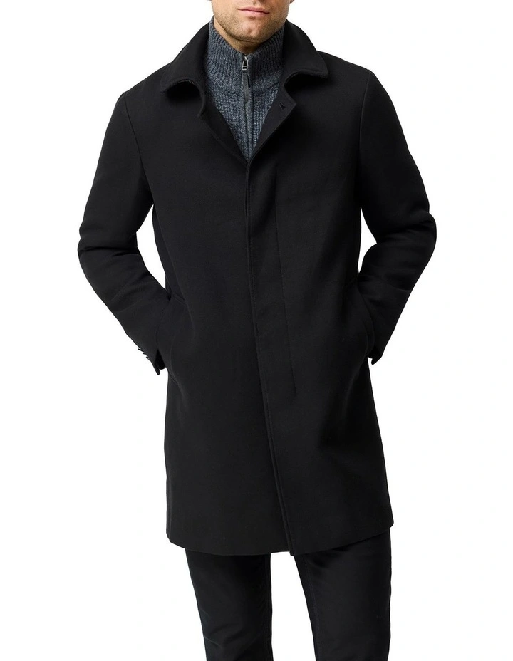 Taranaki Coat in Onyx image 1