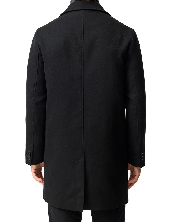 Taranaki Coat in Onyx image 3