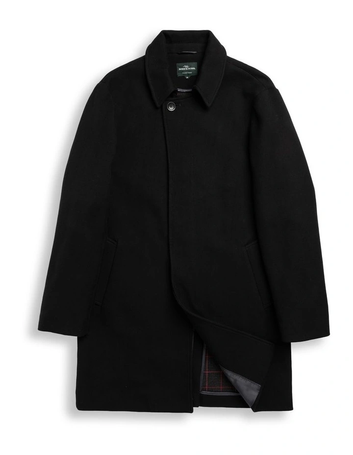 Taranaki Coat in Onyx image 4