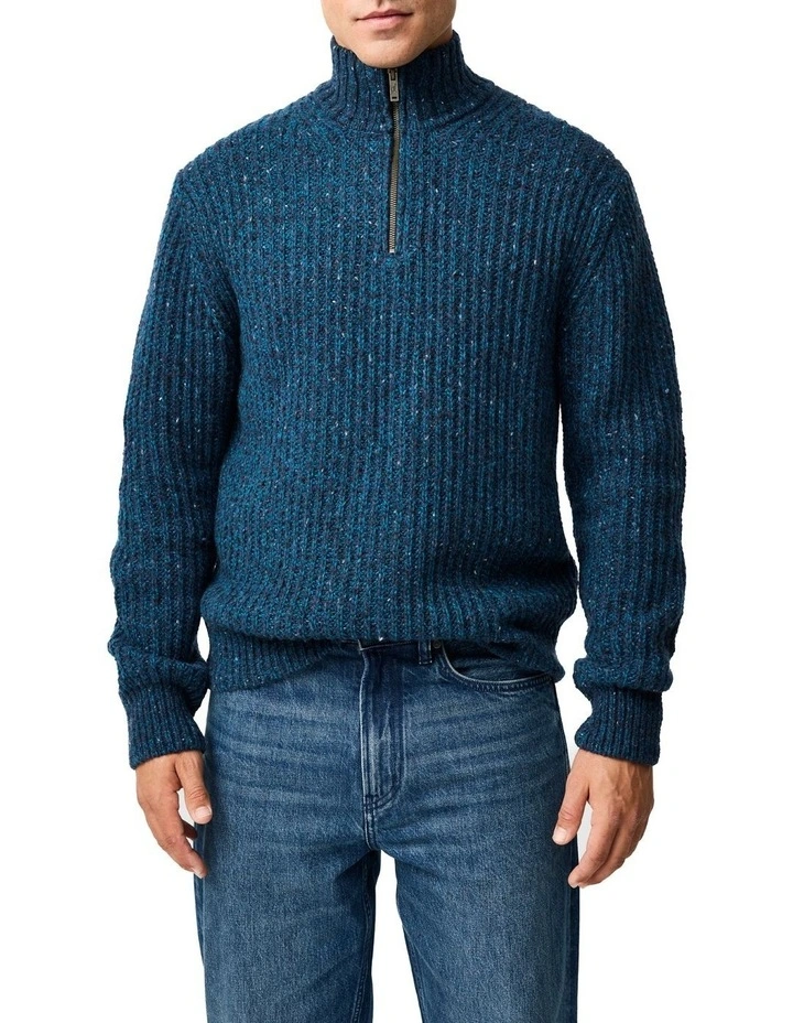 Nicols Hill Knit in Marine image 1