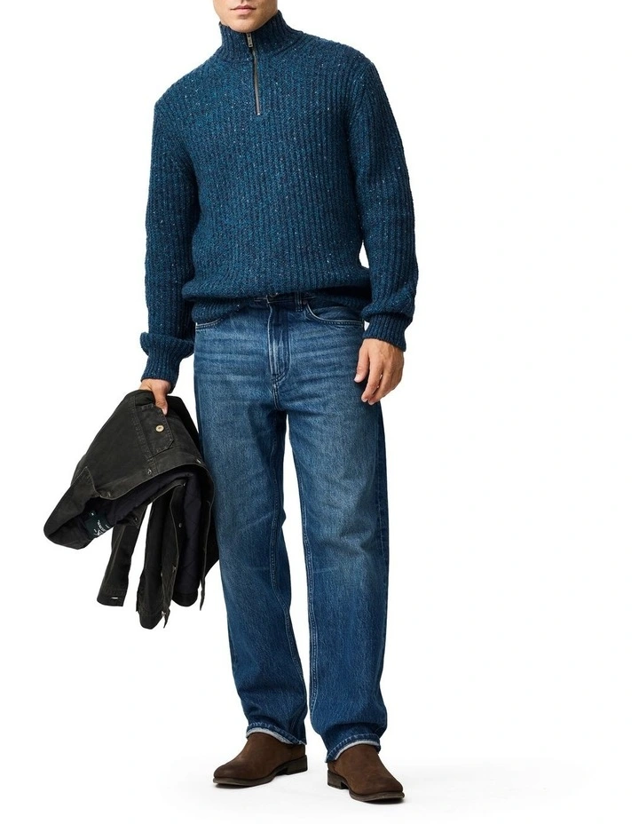 Nicols Hill Knit in Marine image 2