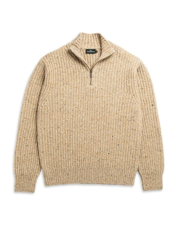 Nicols Hill Knit in Wheat image 4