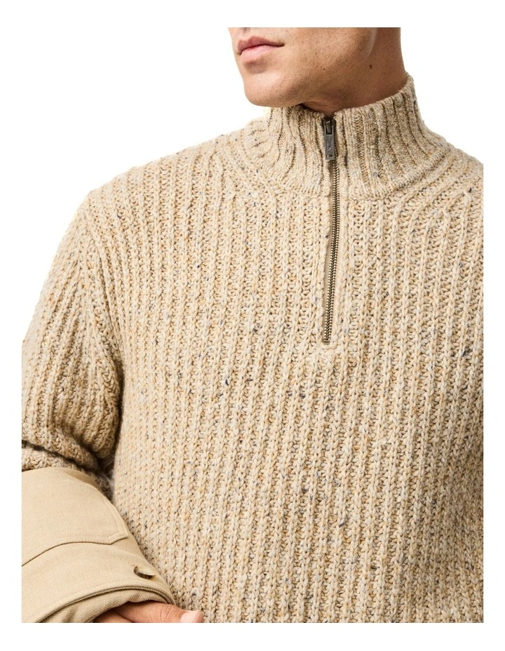 Nicols Hill Knit in Wheat image 6