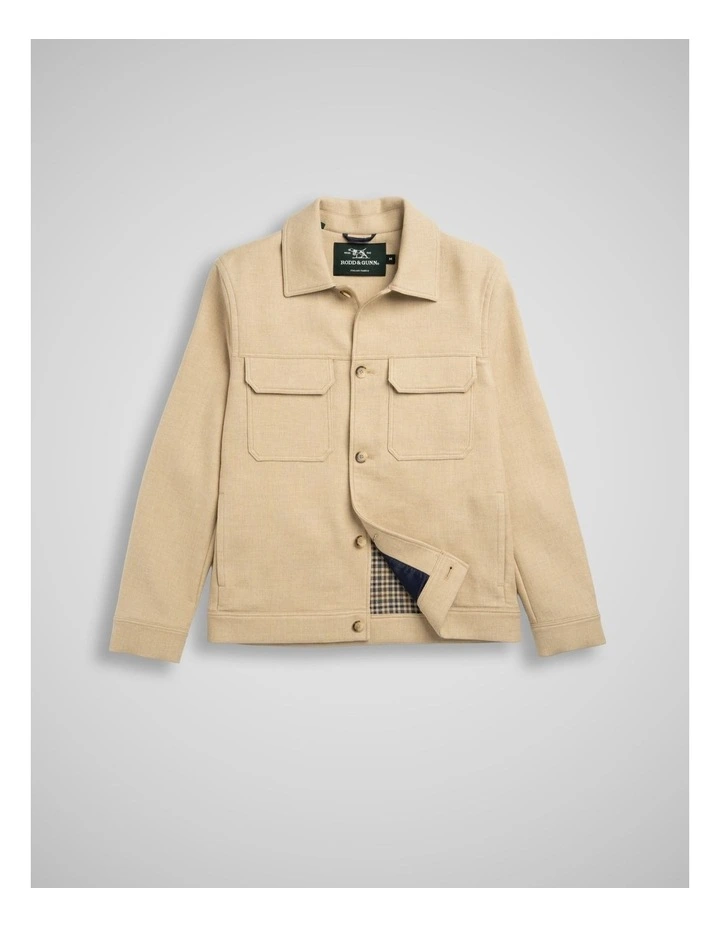 Oates Canyon Jacket in Beige image 4