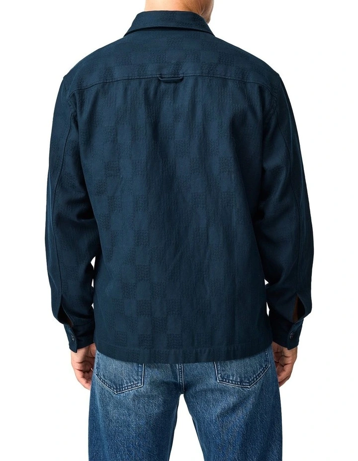 The Fortress Long Sleeve Shirt in Navy image 2