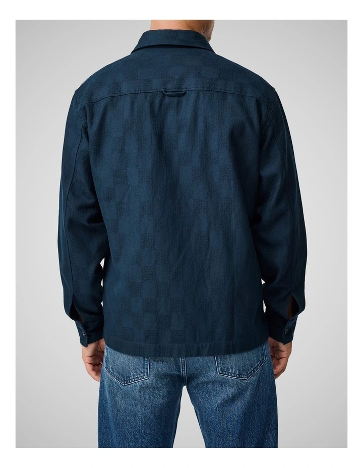 The Fortress Long Sleeve Shirt in Navy image 3
