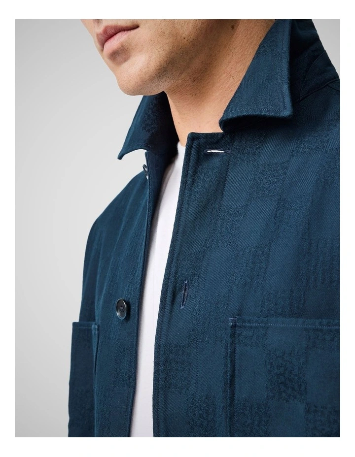 The Fortress Long Sleeve Shirt in Navy image 6