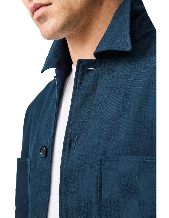 The Fortress Long Sleeve Shirt in Navy image 6