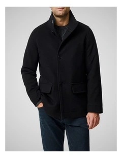 Guards Bay Coat in Onyx
