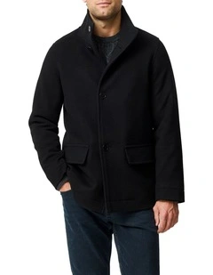 Guards Bay Coat in Onyx