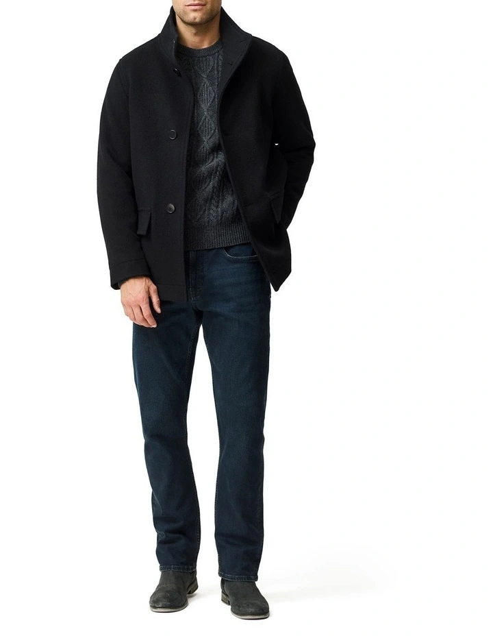 Guards Bay Coat in Onyx image 2