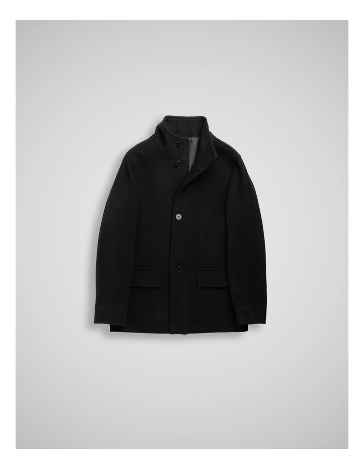 Guards Bay Coat in Onyx image 4