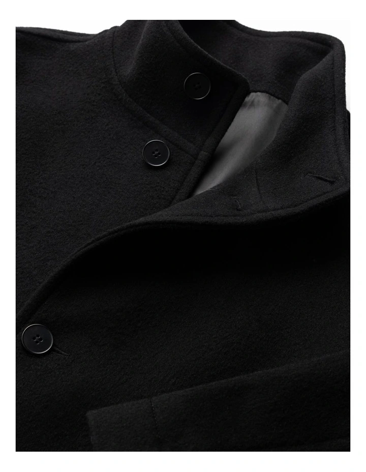 Guards Bay Coat in Onyx image 5