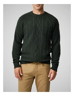 Piper Creek Knit Sweater in Jungle
