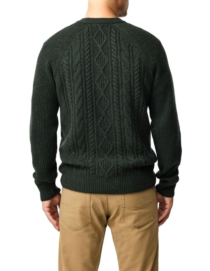 Piper Creek Knit Sweater in Jungle image 2