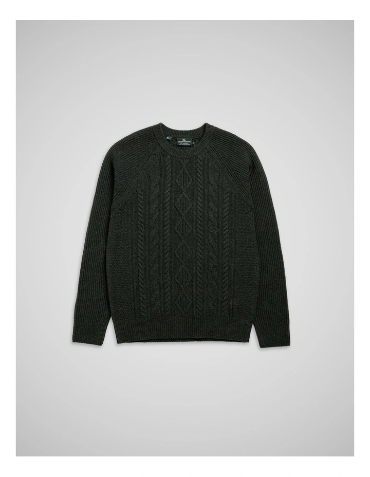 Piper Creek Knit Sweater in Jungle image 4