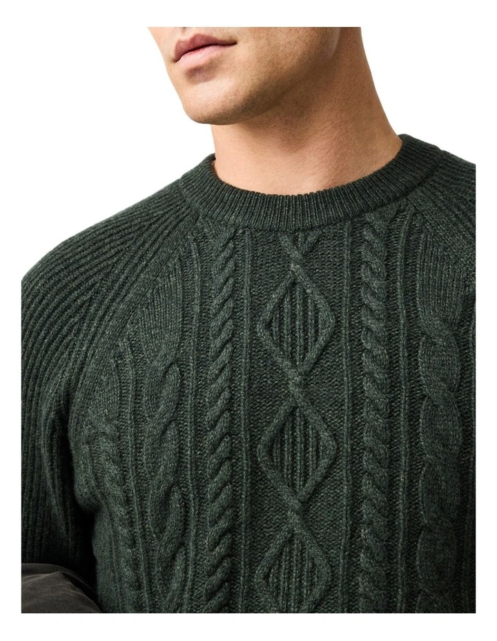 Piper Creek Knit Sweater in Jungle image 6