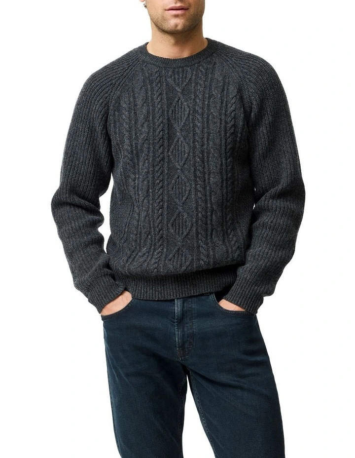 Piper Creek Knit in Charcoal image 1