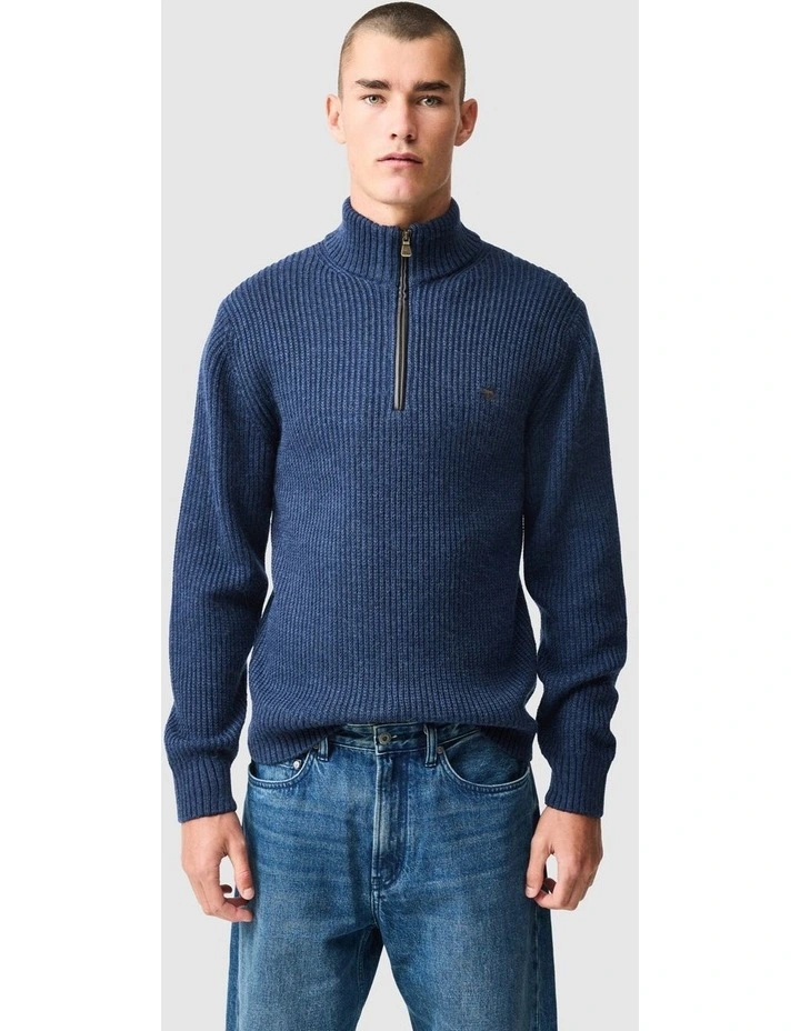 Huka Lodge Knit in Navy Marle image 1