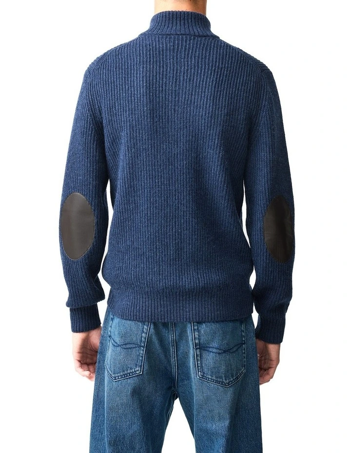 Huka Lodge Knit in Navy Marle image 2