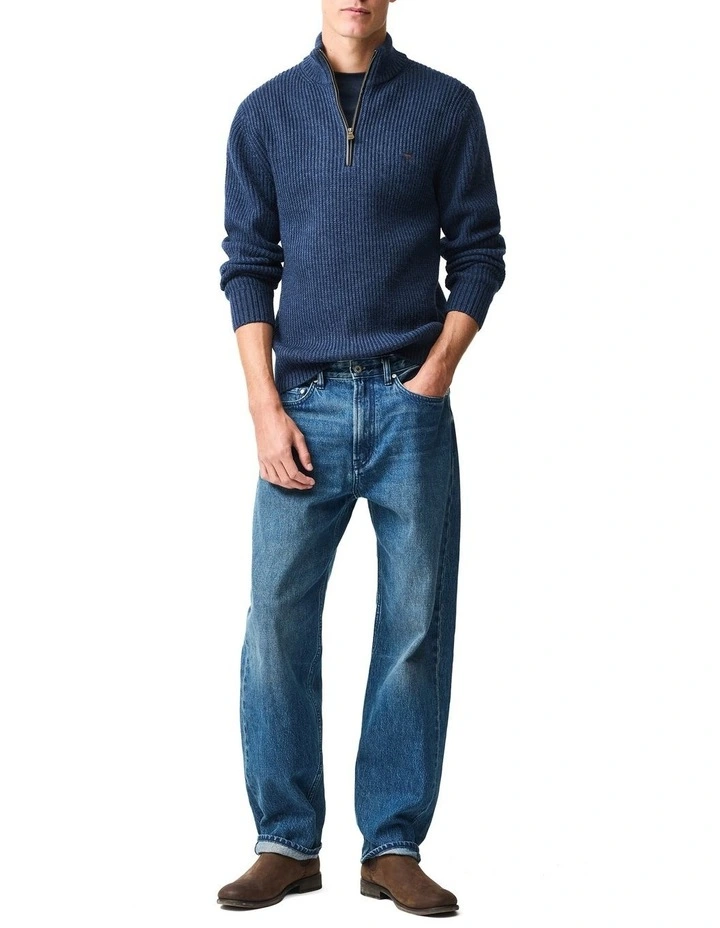 Huka Lodge Knit in Navy Marle image 3