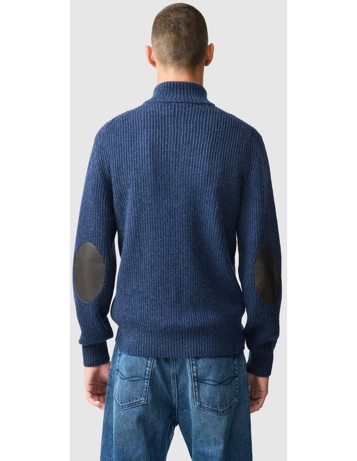 Huka Lodge Knit in Navy Marle image 3