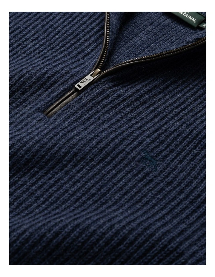 Huka Lodge Knit in Navy Marle image 5