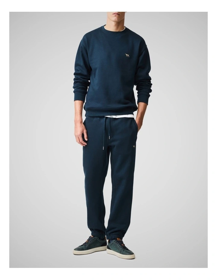 Otago Crew Neck Sweat in Eclipse image 2