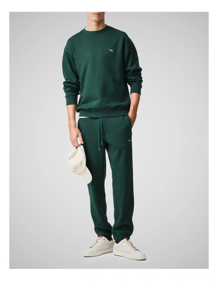 Otago Crew Neck Sweet in Forest image 2