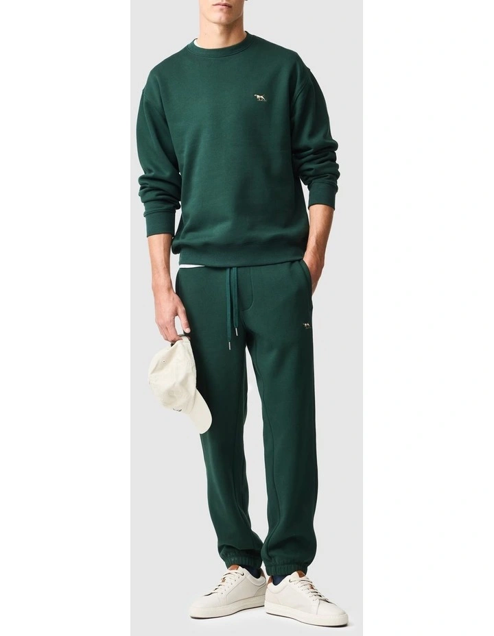 Otago Crew Neck Sweet in Forest image 2