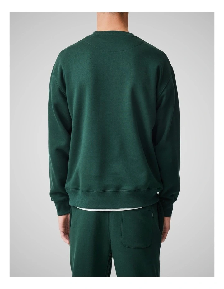 Otago Crew Neck Sweet in Forest image 3