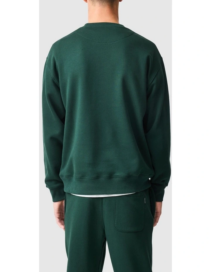 Otago Crew Neck Sweet in Forest image 3