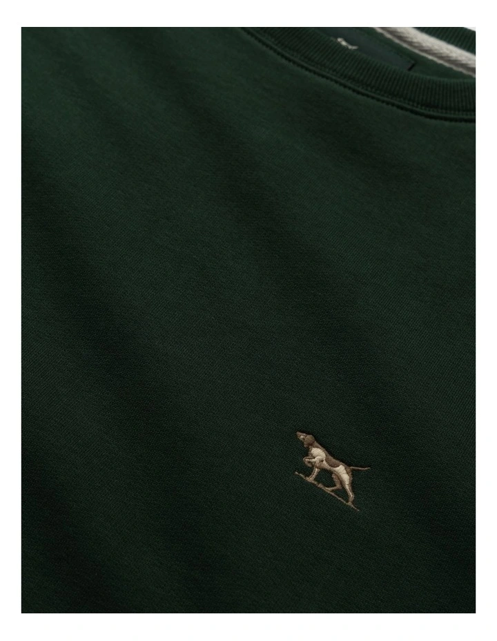 Otago Crew Neck Sweet in Forest image 5