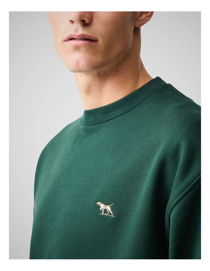 Otago Crew Neck Sweet in Forest image 6