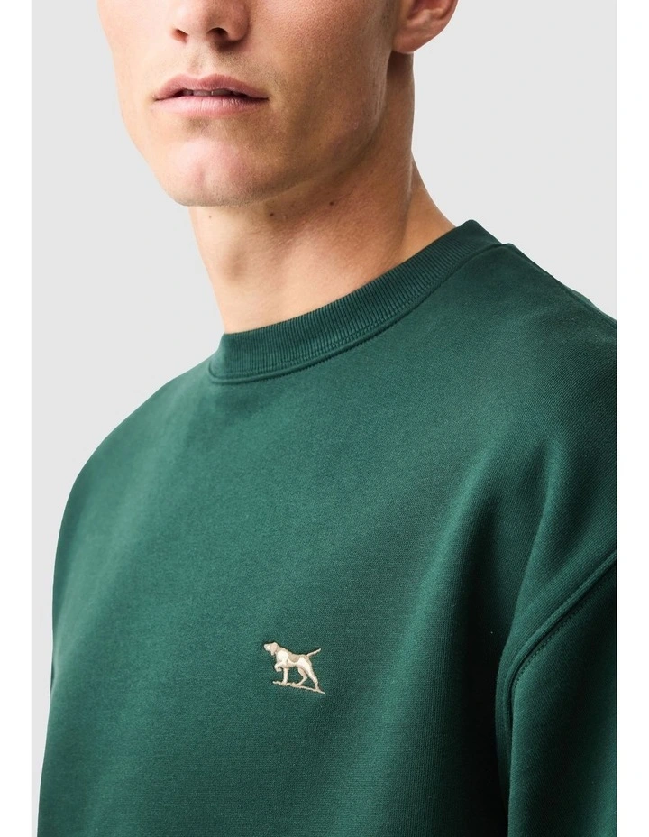 Otago Crew Neck Sweet in Forest image 6