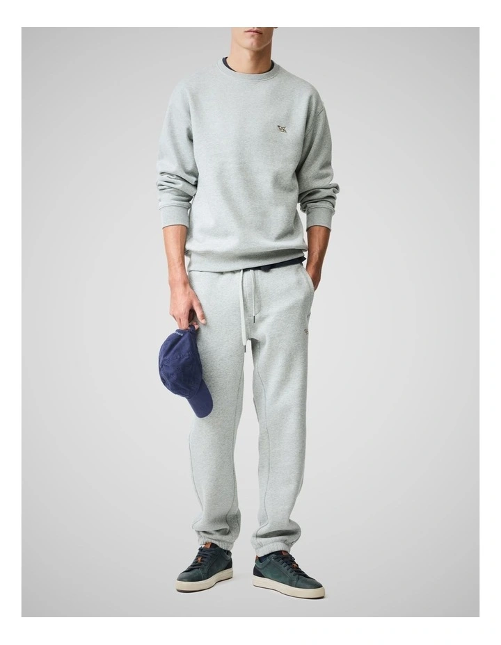 Otago Crew Neck Sweat in Slate image 2
