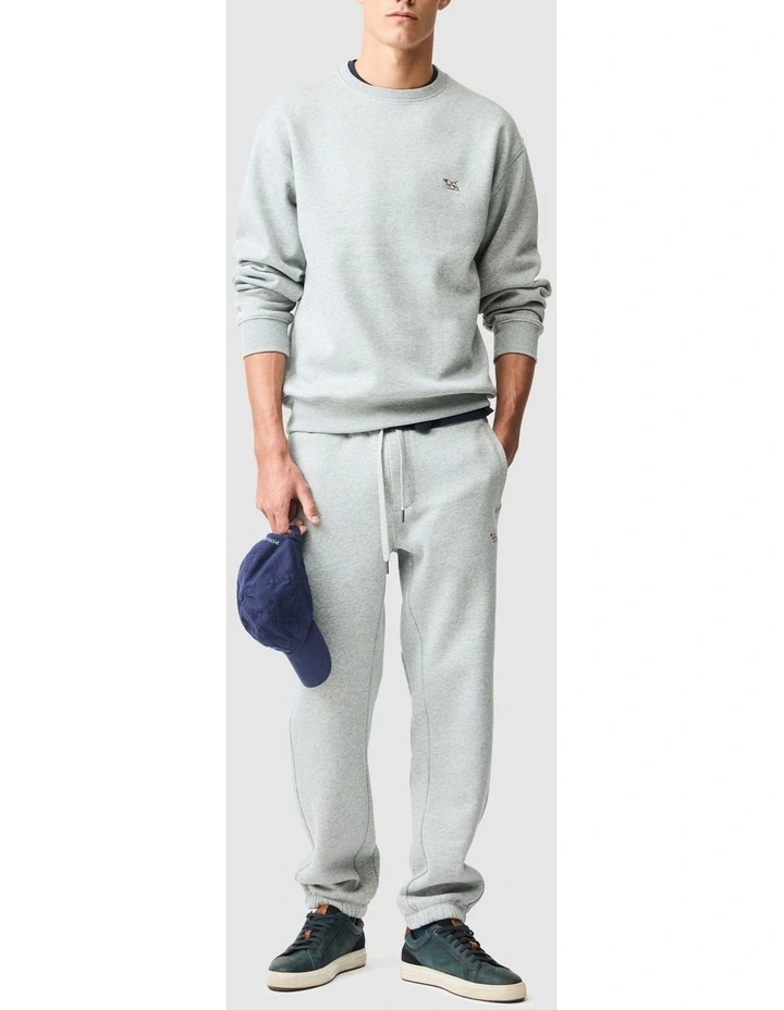 Otago Crew Neck Sweat in Slate image 2
