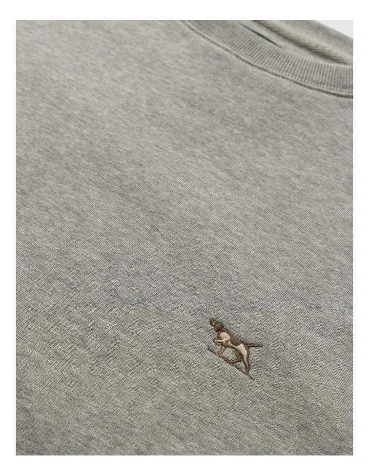 Otago Crew Neck Sweat in Slate image 5