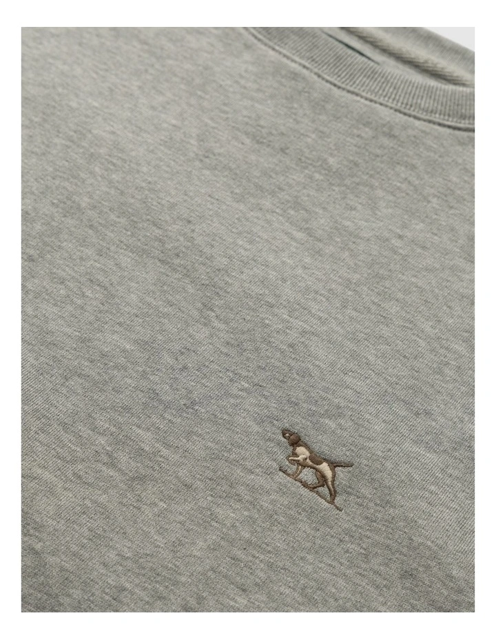 Otago Crew Neck Sweat in Slate image 5