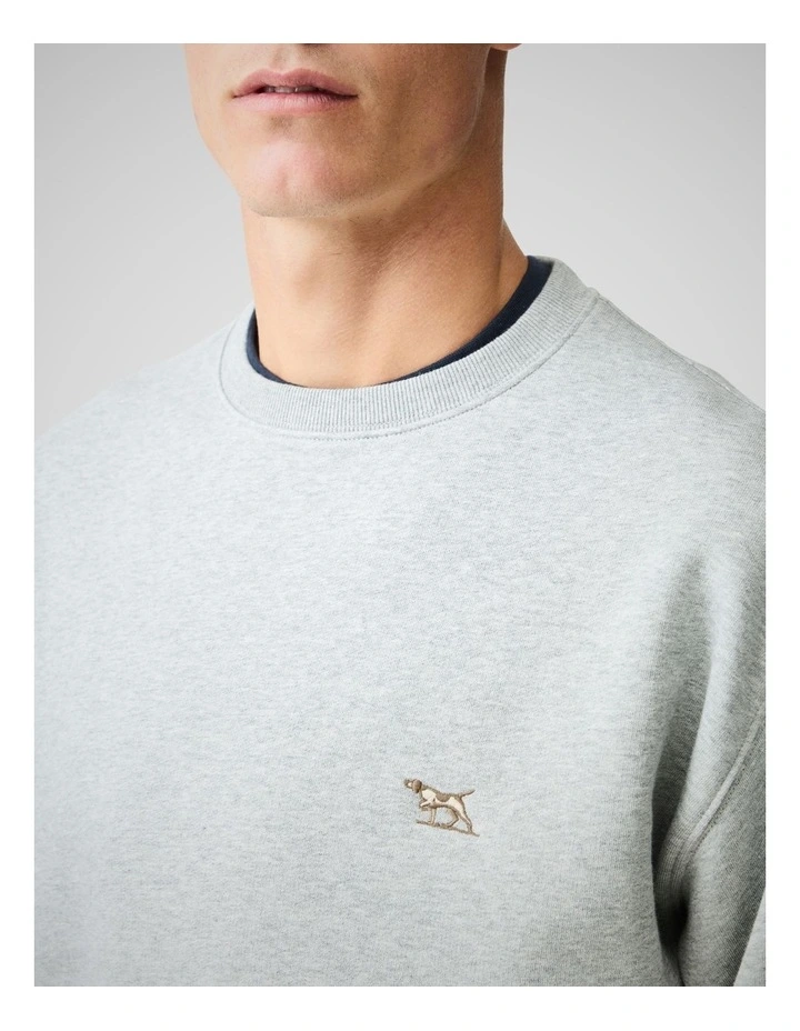 Otago Crew Neck Sweat in Slate image 6