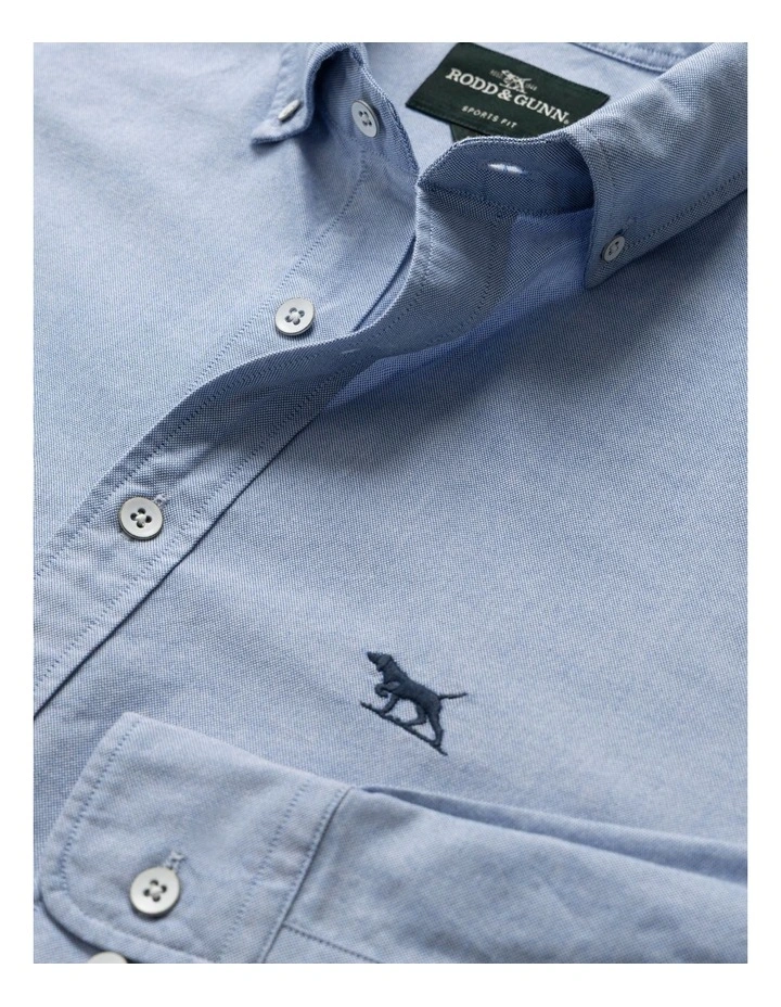 Long Sleeve Sports Fit Shirt in Arctic image 5