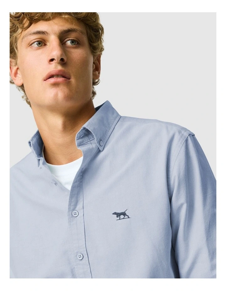 Long Sleeve Sports Fit Shirt in Arctic image 6